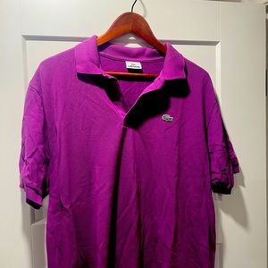 Lacoste Purple Polo shirt